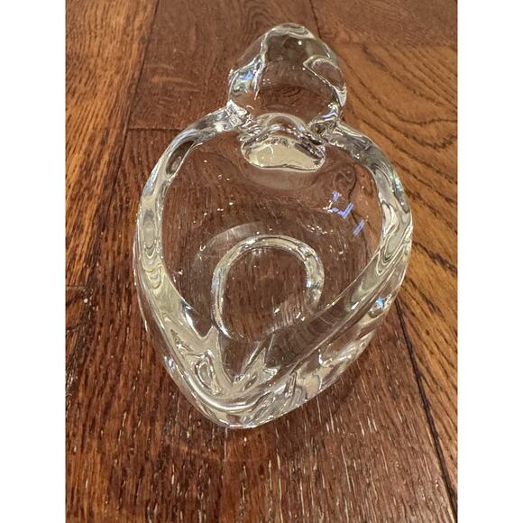 VTG Duck Ashtray Cigar Pipe Rest Candy Dish Heavy Clear Glass Figure Collectible - Picture 9 of 16